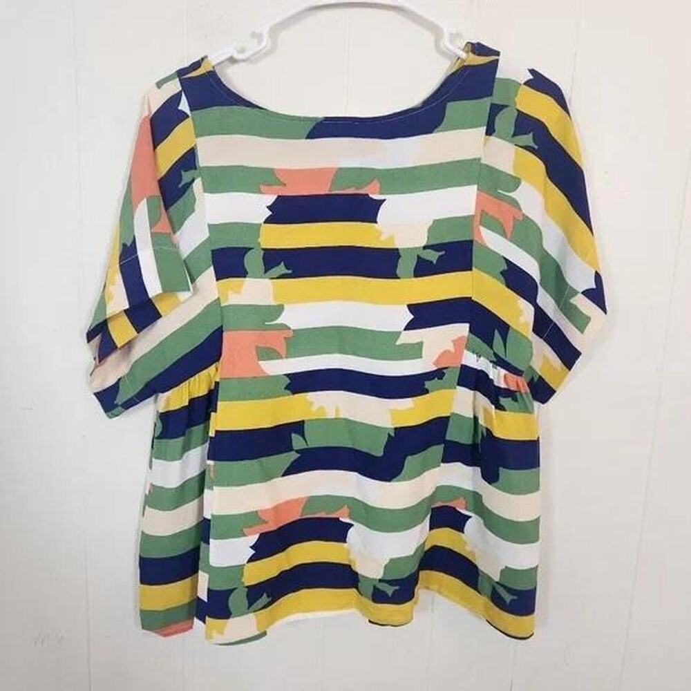 Share Maeve multi-coloured striped top from Anthropologie Size XS - Picture 3 of 8